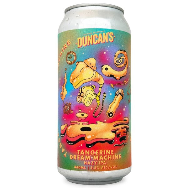 Duncan's Tangerine Dream Machine Hazy IPA 440ml Beer Cellar NZ