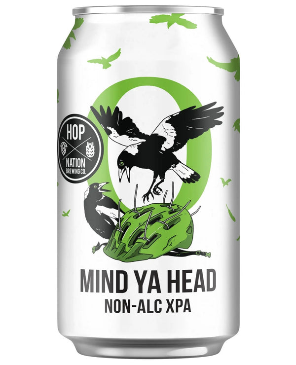 Hop Nation Mind Ya Head Non Alcoholic XPA 375ml BB 09/05/24