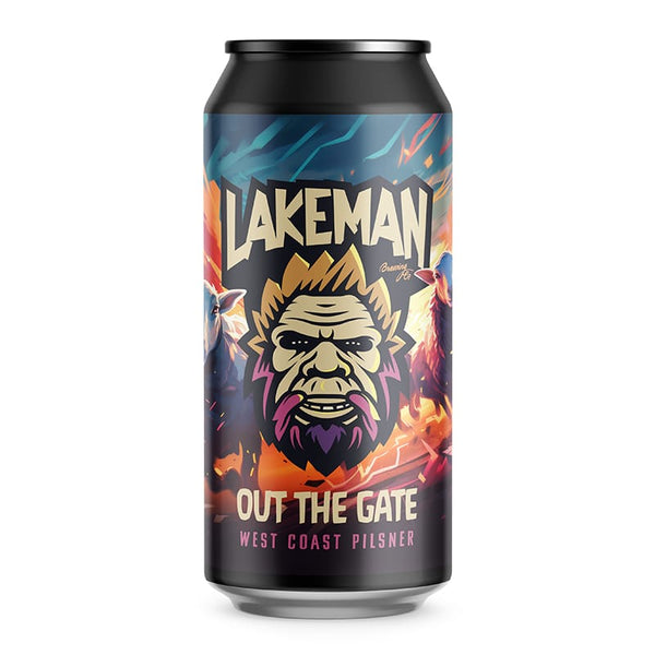 Lakeman Out The Gate West Coast Pilsner 440ml