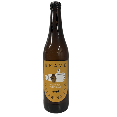 Brave Stay Gold Pacific Wheat Ale 500ml