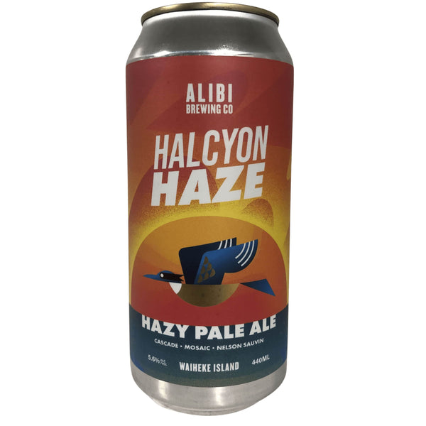 Alibi Brewing Halcyon Haze Hazy Pale Ale 440ml