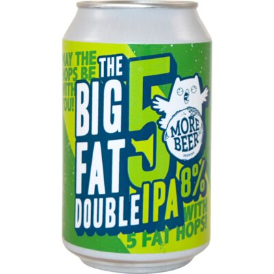 Uitlje The Big Fat Five Double IPA 330ml BB 16/05/24