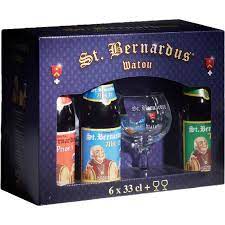 St Bernardus 6x330ml + 2 Glasses Tasting Set