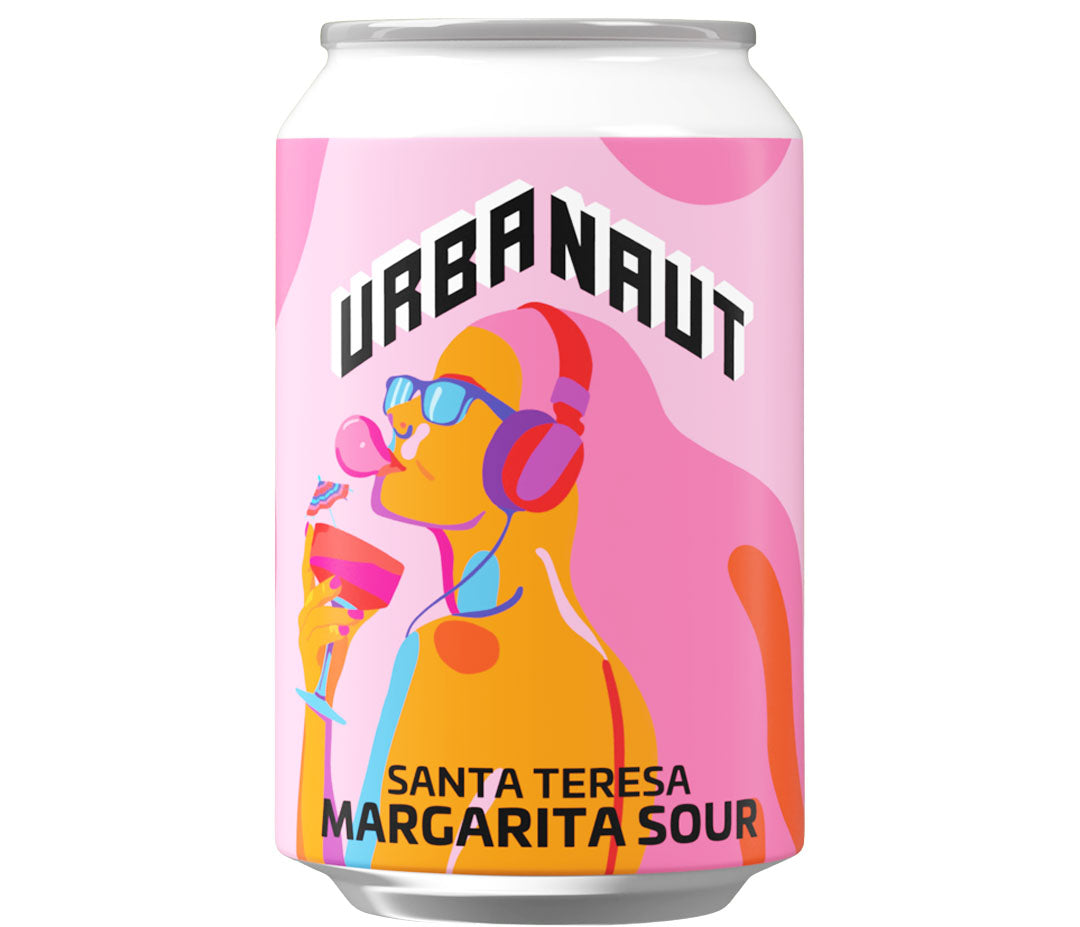 Urbanaut Santa Teresa Margarita Sour 330ml Beer Cellar NZ
