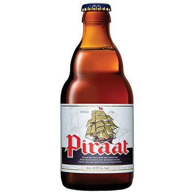 Sail the seas with Piraat Strong Belgian Ale...