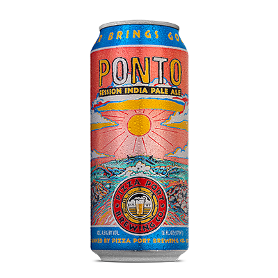 Pizza Port Ponto Session IPA and the ABV no man's lands...
