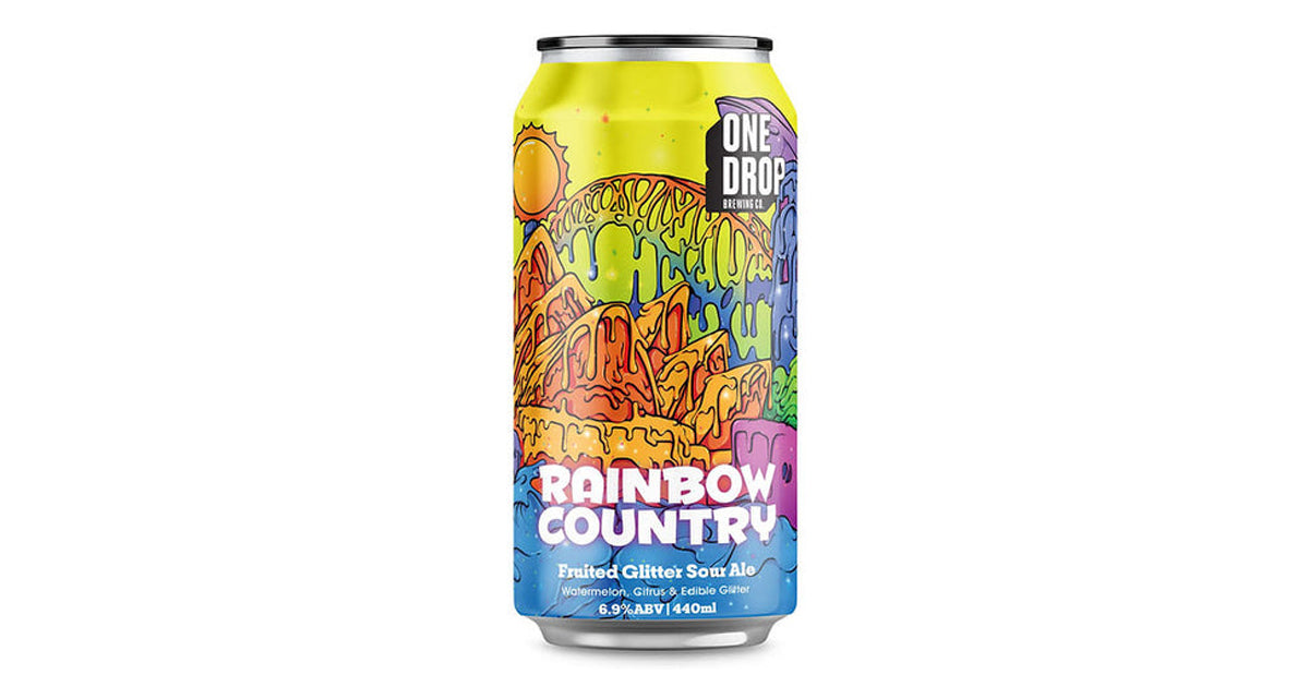 One Drop Brewing - Rainbow Country Fruited Glitter Sour Ale
