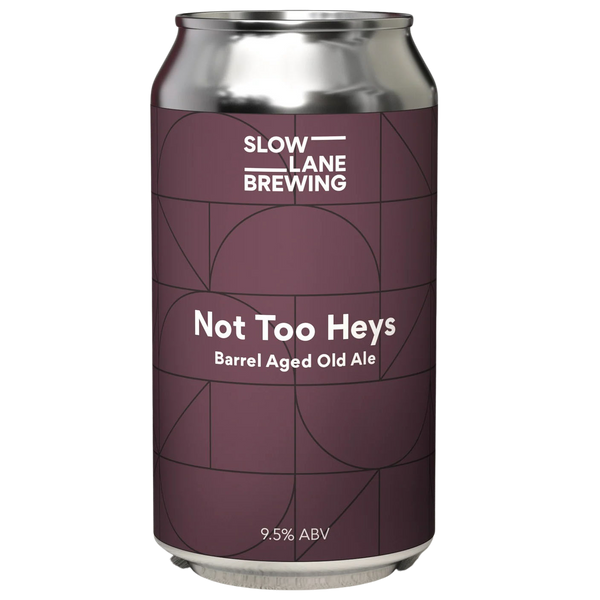 Slow Lane Brewing Not Too Heys Barrel Aged Old Ale 375ml