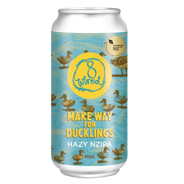 8 Wired Make Way For Ducklings Hazy IPA 440ml