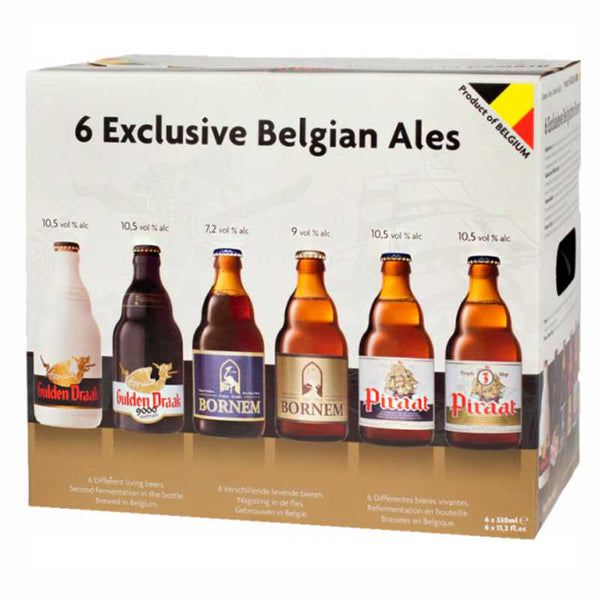 Belgian Beer Exclusives 6x330ml Gift Set
