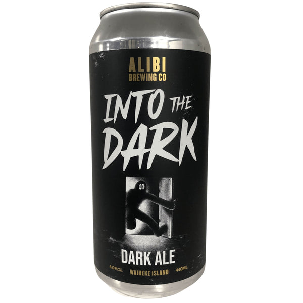 Alibi Brewing Into The Dark Dark Ale 440ml