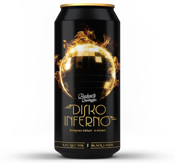 Badass Beverages Disko Inferno Schwarzbier 440ml