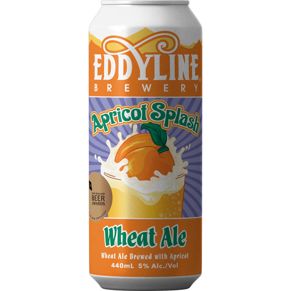 Eddyline Apricot Splash Wheat Ale 440ml