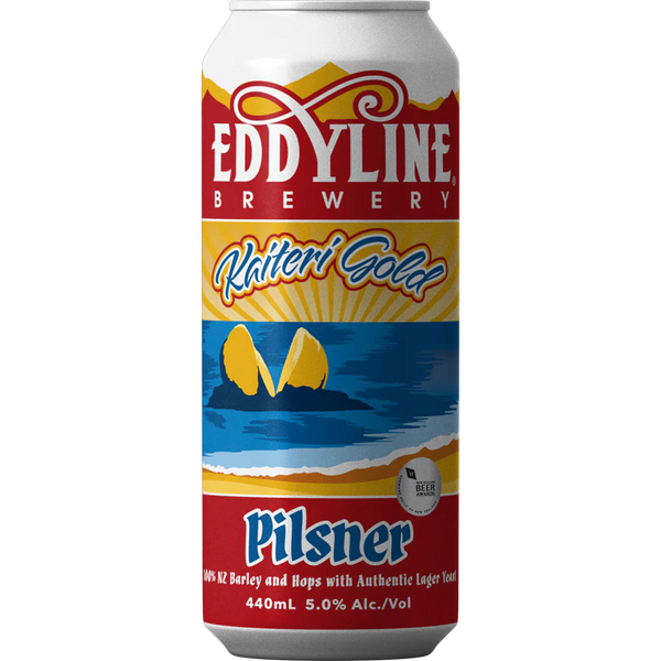 Eddyline Kaitere Gold Pilsner 440ml