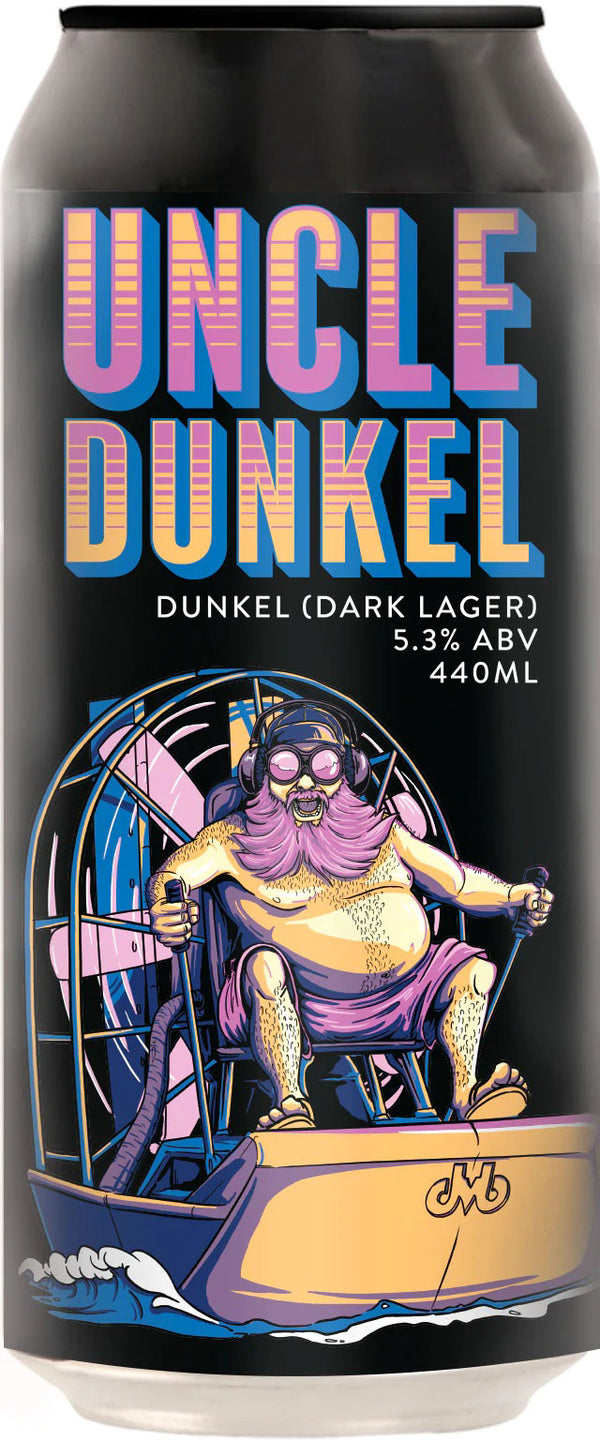 Double Vision Uncle Dunkel Dark Lager 440ml