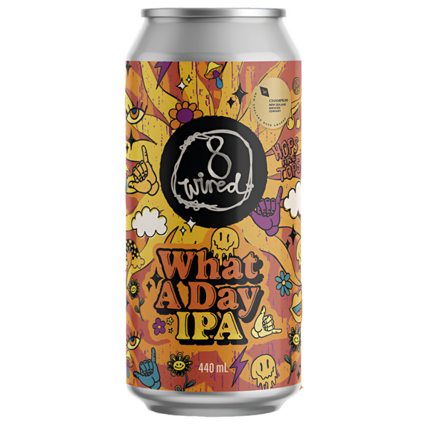 8 Wired What A Day IPA 440ml