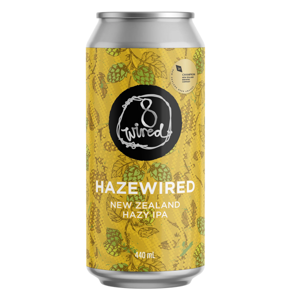 8 Wired Hazewired Hazy NZ IPA 440ml