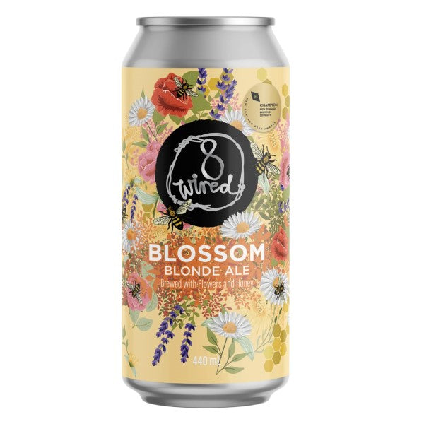 8 Wired Blossom Blonde Ale 440ml