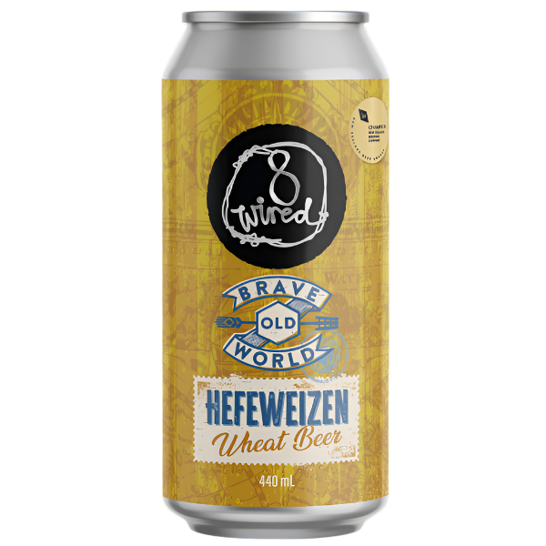 8 Wired Brave Old World Hefeweizen 440ml