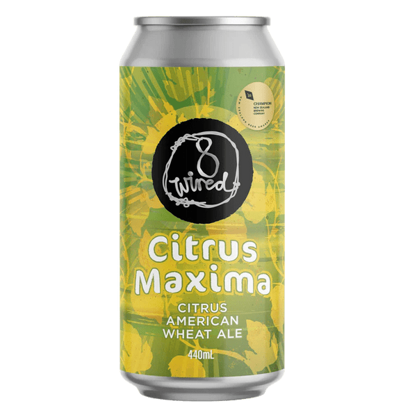 8 Wired Citrus Maxima American Wheat Ale 440ml