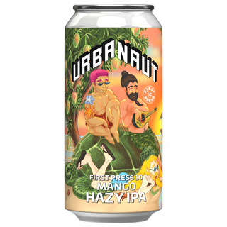 Urbanaut First Press 10 Mango Hazy IPA 440ml - The Beer Cellar