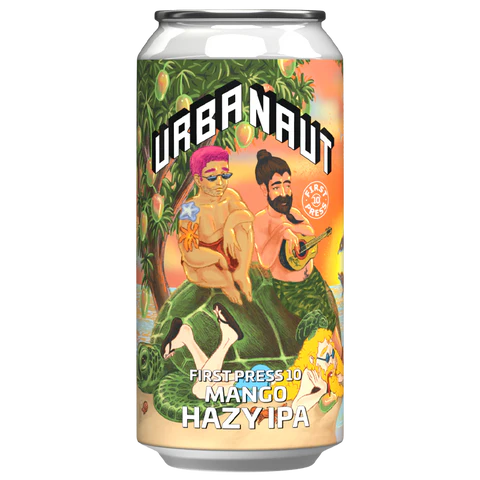 Urbanaut First Press 10 Mango Hazy IPA 440ml