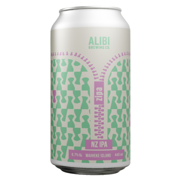 Alibi Brewing Zipa NZ IPA 440ml