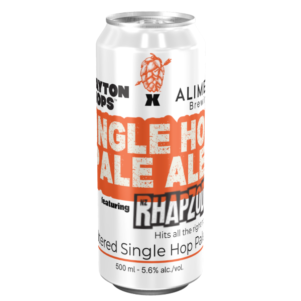 Aliment Brewing Single Hop Pale Ale with Rhapzody 500ml | Beer Cellar NZ