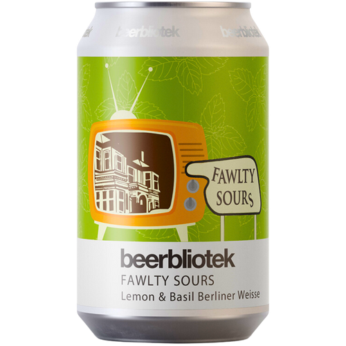 Beerbliotek Fawlty Lemon & Basil Sour 330ml