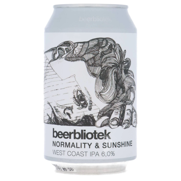 Beerbliotek Normality & Sunshine West Coast IPA 330ml