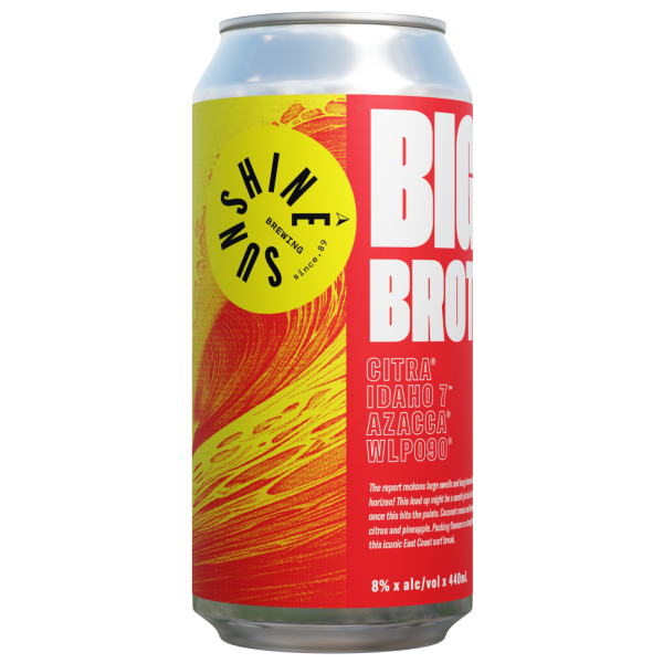 Sunshine Brewery Big Brother Hazy Double IPA 440ml