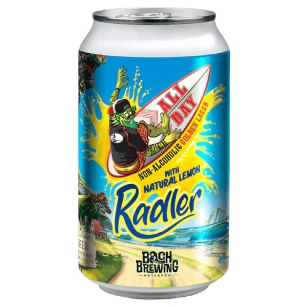 Bach Brewing All Day Lemon Radler 330ml