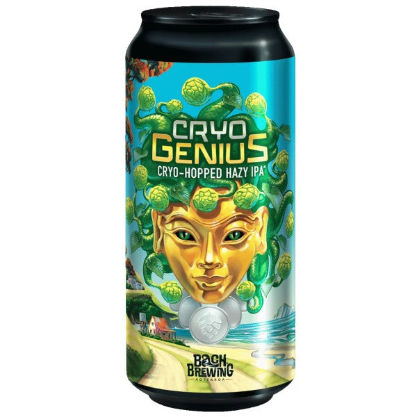Bach Brewing Cryo Genius Cryo Hopped Hazy IPA 440ml