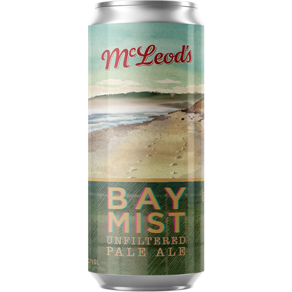 Mcleod's Bay Mist Unfiltered Pale Ale 440ml