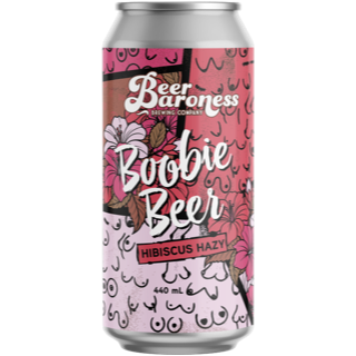 Beer Baroness Boobie Beer Hibiscus Hazy 440ml