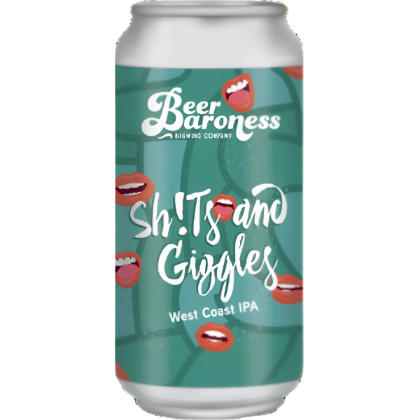 Beer Baroness Sh!ts & Giggles West Coast IPA 440ml
