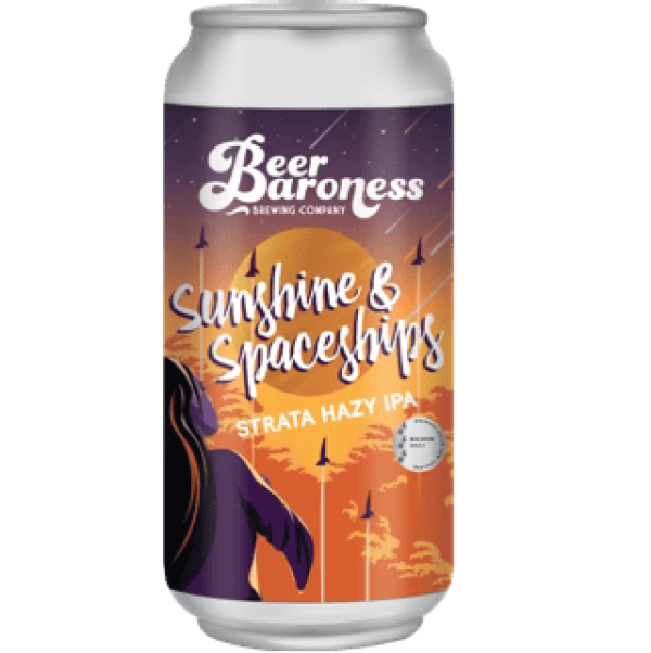 Beer Baroness Sunshine & Spaceships Hazy IPA 440ml