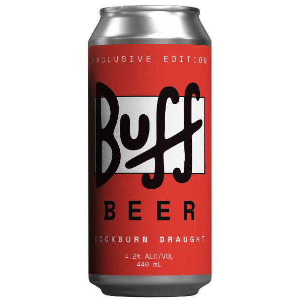 Beers Beer buff Sockburn Draught 440ml