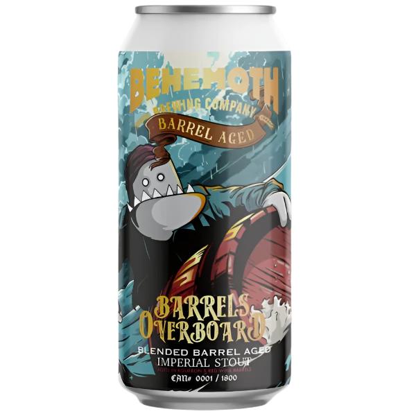 Behemoth Barrels Overboard Barrel Aged Imperial Stout 440ml