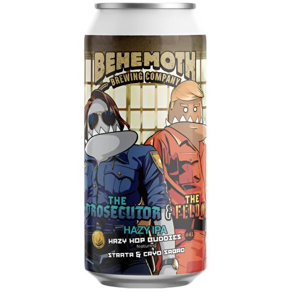 Behemoth Clear Hop Buddies The Prosecutor and The Felon 440ml