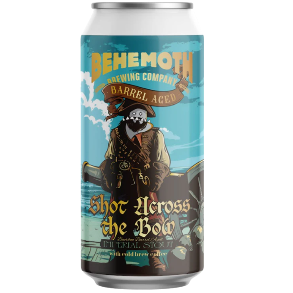 Behemoth Shot Across the Bow Bourbon Barrel Aged Imperial Stout 440ml