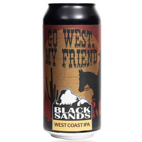 Black Sands Go West My Friend West Coast IPA 440ml