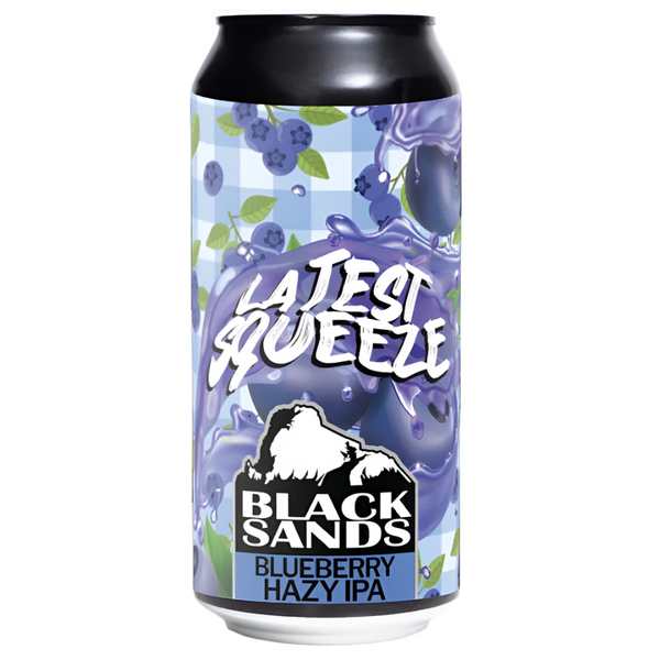 Black Sands Latest Squeeze Blueberry Hazy IPA 440ml