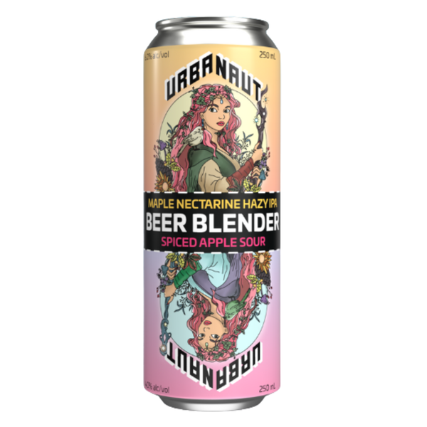Urbanaut Beer Blender Maple Nectarine Hazy IPA x Spiced Apple Sour 2x250ml