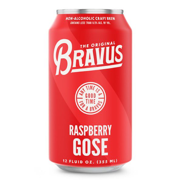 Bravus Non Alcoholic Raspberry Gose 355ml