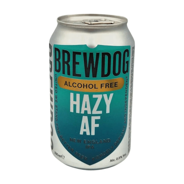 Brewdog Hazy AF Non Alcoholic New England IPA 330ml