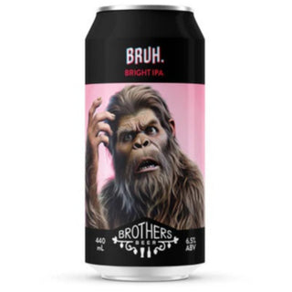 Brothers Beer Bruh! Bright IPA 440ml - The Beer Cellar