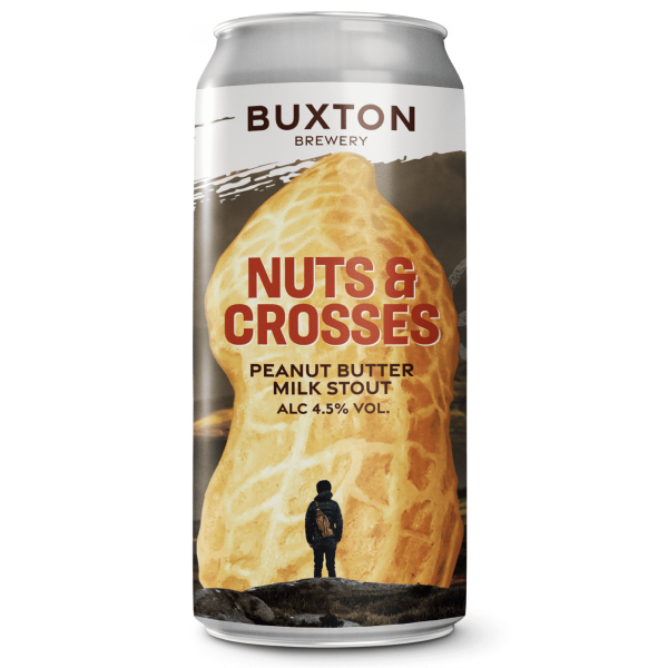 Buxton Brewery Nuts & Crosses Peanut Butter Milk Stout 440ml