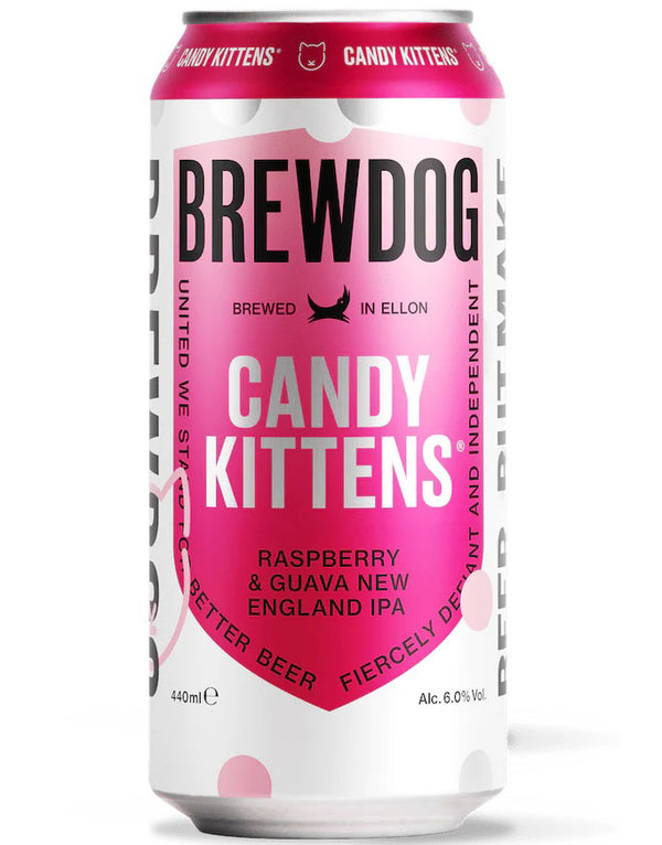 Brewdog Candy Kittens Raspberry & Guava New England IPA 440ml