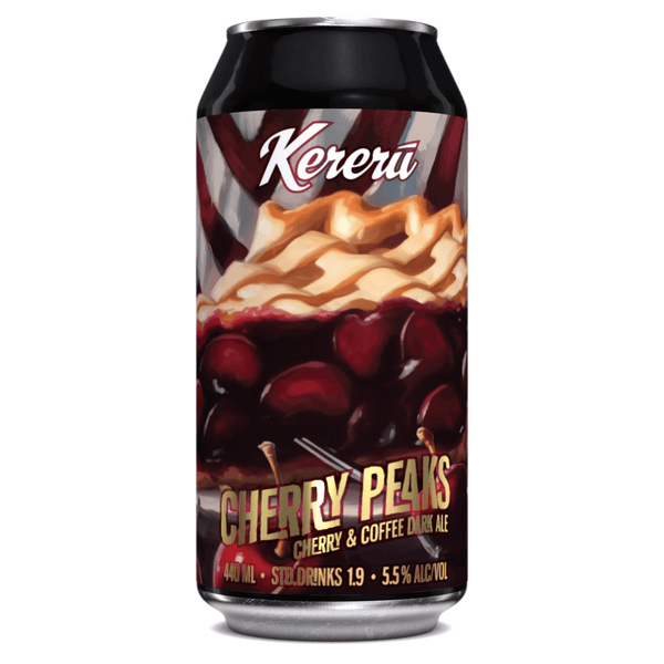 Kereru Cherry Peaks Cherry & Coffee Dark Ale 440ml
